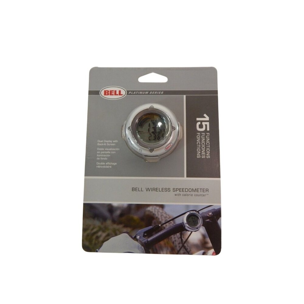 BELL Platinum Series 15 Function WIRELESS SPEEDOMETER W/ Calorie Counter 3
